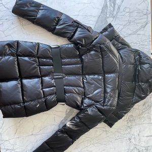 SAM black puffer jacket. SOHO